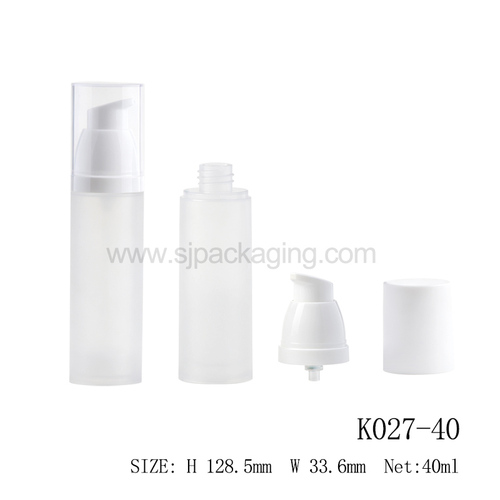 spec for K027 100% Mono PP Vacuum Lotion Bottle - 40ml spec for K027 100% Mono PP Vacuum Lotion Bottle - 40ml