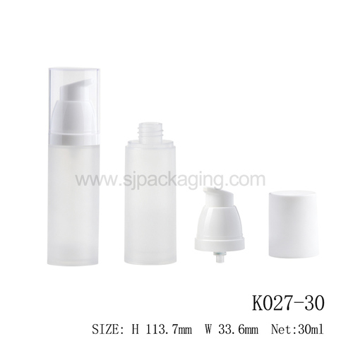 spec for K027 100% Mono PP Vacuum Lotion Bottle - 30ml spec for K027 100% Mono PP Vacuum Lotion Bottle - 30ml