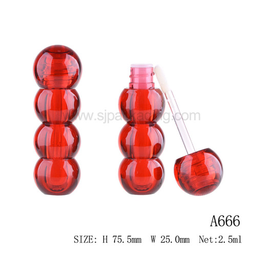 spec for Empty Fully Clear Bold Bubble Lip Gloss Tube A666 spec for Empty Fully Clear Bold Bubble Lip Gloss Tube A666