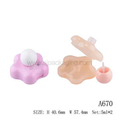 spec for 2-in-1 Star-Shaped Shallow Lip Jelly Pot A670 spec for 2-in-1 Star-Shaped Shallow Lip Jelly Pot A670