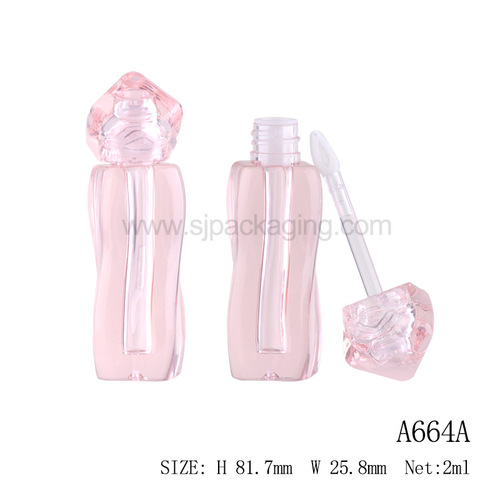 spec for 2ml Unique Clear Lip Gloss Tube A664A spec for 2ml Unique Clear Lip Gloss Tube A664A