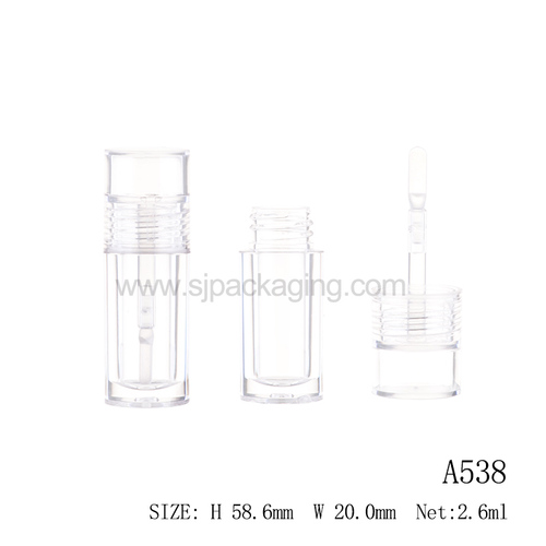 spec for Round lip gloss tube A538 spec for Round lip gloss tube A538