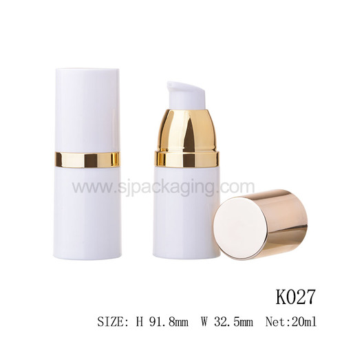 spec for K027 100% Mono PP Vacuum Lotion Bottle - 20ml spec for K027 100% Mono PP Vacuum Lotion Bottle - 20ml