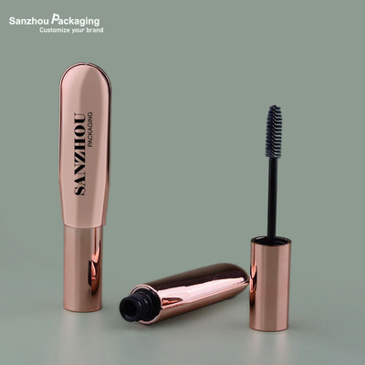 6ml Oval Mascara Tube with Custom Brush | C308