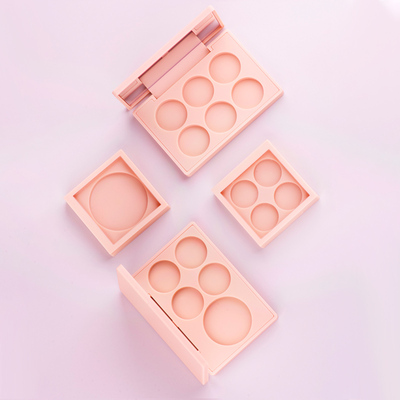 Square Compact Eyeshadow Powder Container with Window | B310