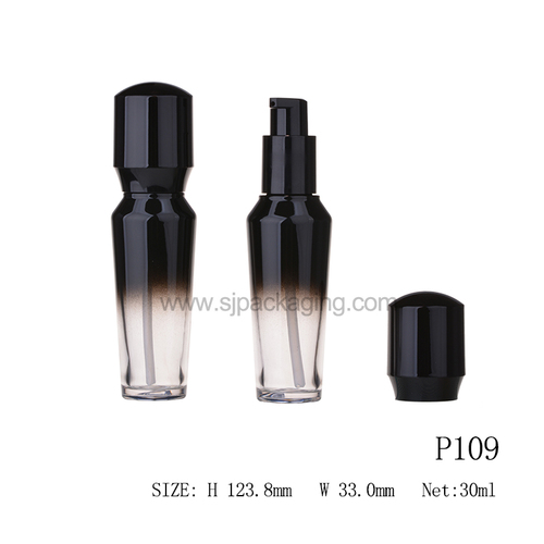 spec for 30ml Flower Pump Cosmetic Bottle P109