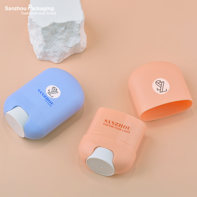 Empty Multi-use Sunscreen Stick Container with Rotary Button | M057