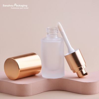 PL009- Glass-2-in-1-Liquid-Foundation-Round-Bottle-With-Pump-and-Applicator-28ml-main