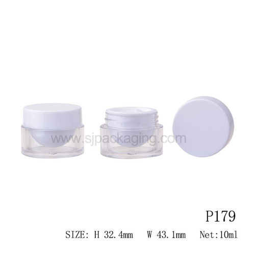spec for P179 10ml Dual-layer Cream Jar