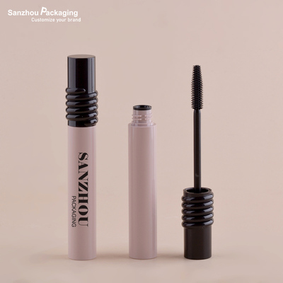 10.5ml Ribbed-Grip Cap Mascara Tube with Custom Brush