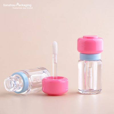 2ml Unique Lipgloss Container with 3D Rose Cap | A700