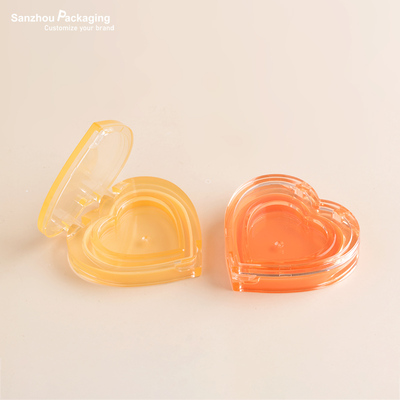 Fully Transparent Heart-shaped Eyeshadow Palette Packaging | I313