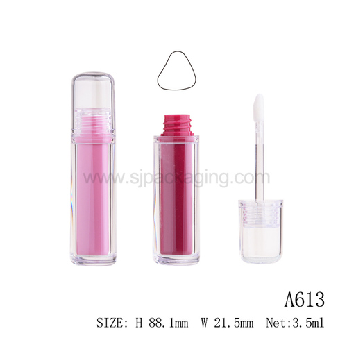 spec for A613 Unique Shape Lip Gloss Tube 3.5ml