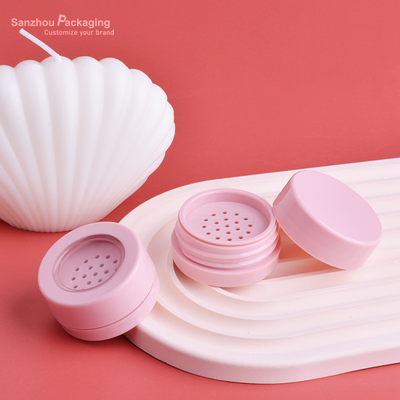 4g Round Loose Powder Container with Window & Sifter | G084