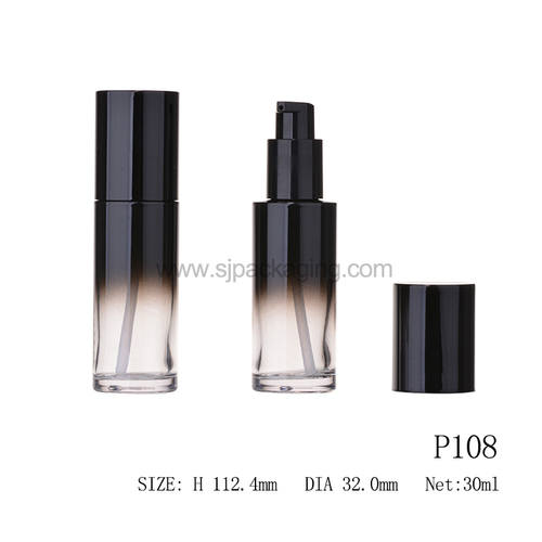 spec for 30ml PETG Foundation Bottle with Pump P108