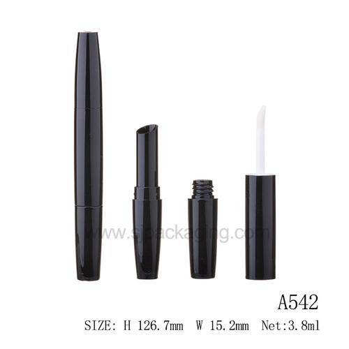 spec for 2-in-1 Lip Gloss Tube A542